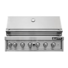 Grand Turbo 40-inch 6-Burner Built-in BBQ Gas Grill - Propane