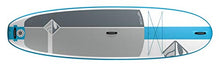 Boardworks SHUBU Riptide Inflatable Stand-Up Paddle Board (iSUP) Complete Kit Blue/White/Grey