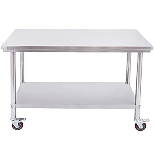 XYWGBMS Outdoor Serving Cart with Grill & Pizza Oven Table for Parties and Picnics & Versatile Design,Silber-23×23×31