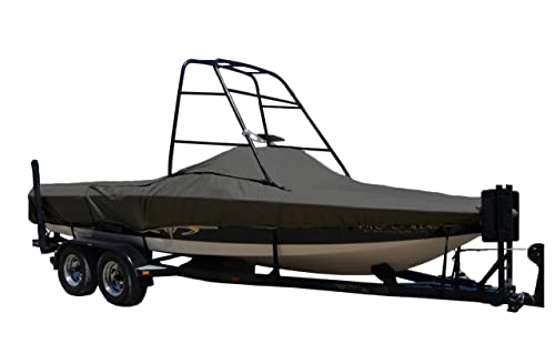 STOPBYUS 6.25oz Semi-Custom Boat Cover for Correct Craft PRO AIR NAUTIQUE Tower I/O 1998-1999 Customizable