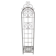 Panacea 84451 Rustica Italia Pot Trellis with Base, Rubbed Bronze, Set of 4