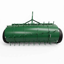 LANDZIE - Lawn Roller & Spike Aerator 39", 2 in 1 Water Filled