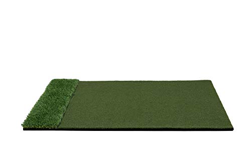 Motivo Golf StrikeDown Dual-Turf Master Golf Hitting Mat Green