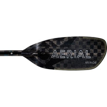 AQUA BOUND Aerial Minor Carbon Versa-Lok Bent Shaft Kayak Paddle 4-Piece Black