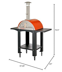 Karma 25 Colored Wood-Fired Oven With Stand/Cart