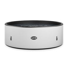 WAVE Ontario Drop-Stitch Hot Tub | Rigid-Wall Portable Outdoor Spa | Up to 130 AquaBubble™ Jets | Herringbone Finish | 6 Person