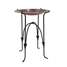 Achla Designs 201-0004 24" Classic Phoebe Stand Birdbath, Antique Copper Plated
