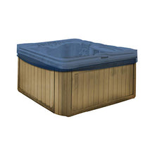 Hot Tub Cover/Spa Cover 18 Oz Waterproof - 100% Weather Resistant Outdoor Square Spa Cover with Elastic for Snug Fit (14" H x 85" W x 85" D, Blue)