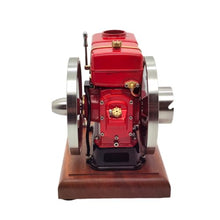 Retrol&OKMO 1/5 Scale Single-Cylinder Four-Stroke Engine with Wooden Base