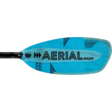 AQUA BOUND Fiberglass Versa-Lok Bent Shaft Kayak Paddle 2-Piece Blue 191-196 cm