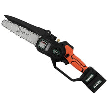 Zenport ES88 Cordless, Electric Chainsaw, 25-Volt Battery, 8-Inch Blade