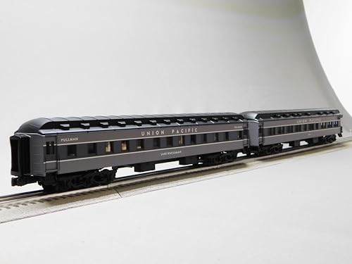 Lionel Union Pacific 18" Passenger Car 2-Pack O Gauge Multi Colored