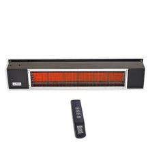25000 to 34000 BTU Two Stage Heater with Remote Control-Black Finish-Liquid Propane Fuel Source