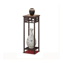 LUYOUBOZHU Vase Stand New Chinese Living Room Decorative Bonsai Table, Ancient Style Light Luxury Plant Display Stand(Large)