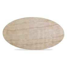 TOV Furniture Sonia Faux Travertine Indoor/Outdoor Concrete Coffee Table
