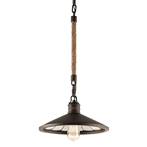 Troy Lighting Brooklyn 1-Light Pendant Brooklyn Bronze