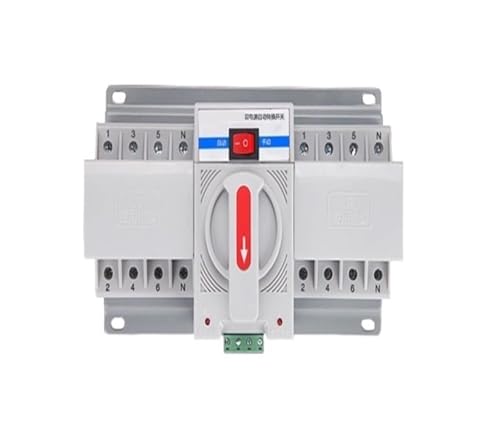 Dual Power Supply Automatic Transfer Switch CB-Rated, Mini Home Model, NZ1BR-4P-32A,Voltage 220V