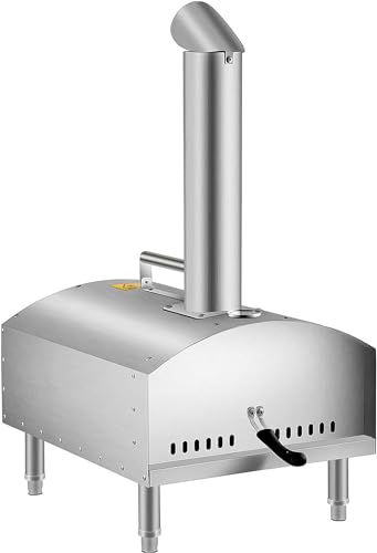KJLYLPP Wood Fired Outdoor Pizza Oven – Pizza Ovens Wood Pellet Pizza Oven Wood Fired Pizza Maker,Portable Hard Wood Pellet Pizza Oven
