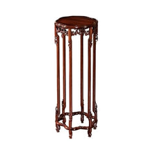 CFGH6FDF Artware Holder Indoor Household Openwork Carving Bonsai Base, Chinese Style Redwood Display Stand Home Decor