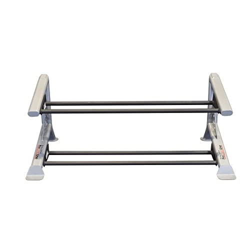 Body-Solid Pro Clubline 2-Tier Medicine Ball Rack Grey/Black