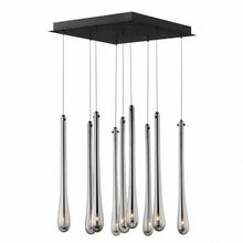 ET2 Stillo 13.5W 9 LED Pendant Light 18" Tall 16.25" Wide Black Finish