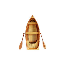 Old Modern Handicrafts Whitehall Dinghy Wooden Boat Display Only Brown