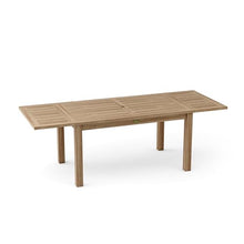 Anderson Teak Bahama Rectangular Table with Double Leaf Extension, 95-Inch