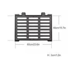 YXEDPBF Cast Iron Drain Grate 40x60x3cm Outdoor Drain Cover Durable Drainage Grid with Frame Ideal for Sewage and Water Management HeavyDuty Drainage Solution
