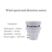 VWS002Y1 0-60m/s Mini Ultrasonic Wind Speed and Direction Sensor Sonic Anemometer Unit Wind Speed Sensor Module Wind Direction(VWS002Y3)