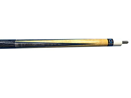 Meucci Handcrafted Billiards Pool Cue Stick w/PRO Shaft - Blue