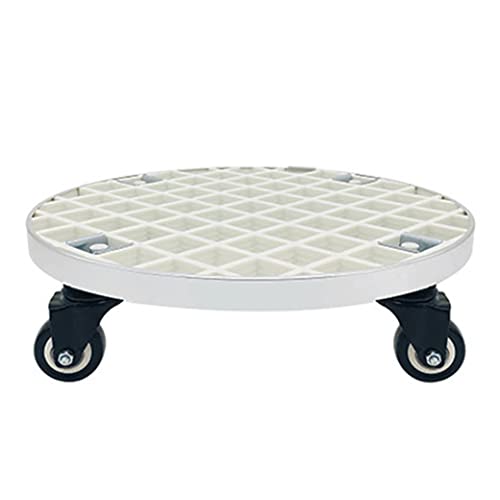 QUANGJN Plant Caddy with Wheels Heavy Duty,660Lb Capacity, Rolling Plant Stand, Planter Caddies Round Large Flower Pot Mover Plant Dolly Holder Planter Trolley Cas,