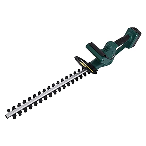MVNOIRE 1200 RPM 18V Cordless Battery Powered Hedge Trimmer Garden Tools Rechargeable Supplies Hedgerow Scissor