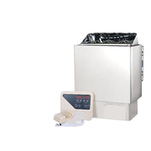 POGHDBXA Sauna Accessories, Sauna Heater, Stove for Room, Small Stainless Steel for Home, Heating Equipment, Dry, Constant Temperature Wall Boiler for, Hotel, SPA(8k)