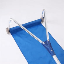 Snow Shovels 21 Feet Snow Roof Rake, Roof Snow Rake Removal Tool with Snow Slide & Telescoping Pole, with 3-Inch Hub, for Pitched Roof, Asphalt Shingle Roof