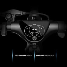 BUGATTI 10" Electric Scooter LED Lights Rear Brakes Black