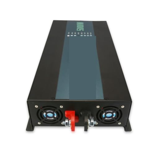 Off Grid Pure Sine Wave Solar Inverter 5000W Power Bank Converter 12V/24V/36V/48V/72V/96V DC to AC 100V/110V/120V/220V/230V/240V(48V,220V,Universal)