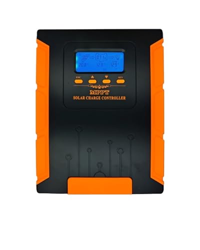 SHIHUANI 12V-48V Auto Solar Controller MPPT 30A-120A, High-Efficiency PV Regulator & Battery Charger for Lead Acid & Lithium(60A)