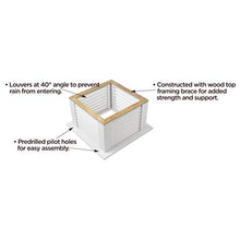 Good Directions Manchester Vinyl Cupola with Pure Copper Roof, 22"x27", White