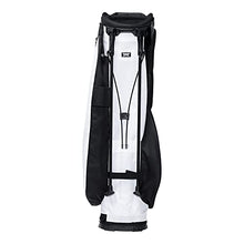 PXG Golf Lightweight Carry Bag with Carbon Fiber Stand Legs, 4-Way Top, Disconnect Straps, Padded Back Panel, Insulated Water Bottle Pocket, and Snap-on Rain Hood Black and White