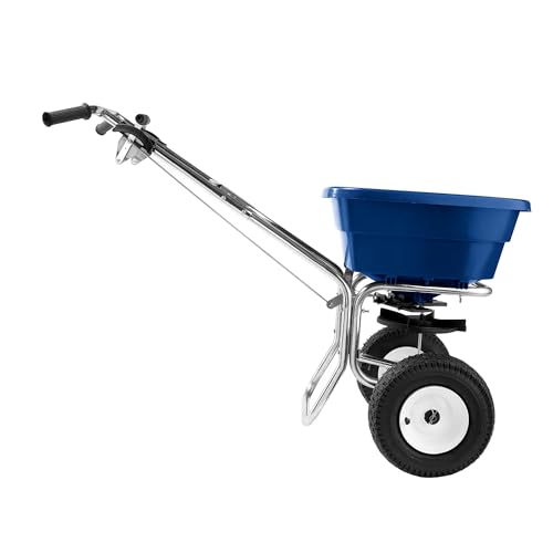 Charles Walters CW3000S Professional Broadcast Spreader Stainless Steel Frame 80lbs Capacity