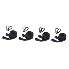 MaGiLL 4 Sets Hammock Strap Camping Hammock Swing Hammock Chair Hanging Strap Carabiner Swing Hanging Kit Heavy Duty Hammock Swing Hook Kit Hammock Fixed Buckle Tree Polyester Outdoor