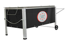 LA CAJA CHINA Model #2 100 LB Pig Roaster Outdoor Barbecue Rotisserie Grill Metal Jacket Black