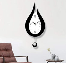 Retro Outdoor Wall Clock with Silent Pendulum, Weatherproof & Windproof Garden Clock for Home, Patio, Living Room, Bedroom – Precise Non-Ticking Timepiece