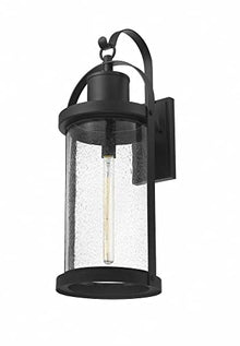 Z-Lite 1 Light Outdoor Wall Sconce Black