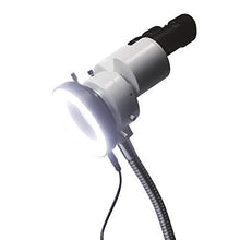 NSKI Dental Lab Binocular Microscope 10X with 5W LED Light 360° Revolving Head