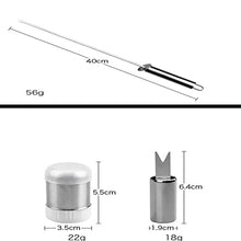 18pcs Stainless Steel BBQ Accessories Tool Set, BBQ Grill Accessories Set, Heavy Duty BBQ Accessories with Carrying Bag, for Home, Camping, Traveling