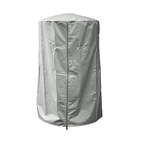 210D Oxford Silver Coated Waterproof Fabric Garden Heater Cover Patio Heater Duty Tabletop Cover Protect Heater from Damage (Color : White-Patch Five-Pointed star4) (Dark Grey)
