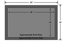14' x 28' Rectangle Ultra-Loc III Solid Gray In-Ground Pool Safety Cover