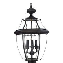Quoizel Newbury 23" Outdoor Post Lantern, Medici Bronze