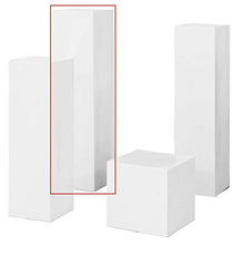Flower Stand cube, Interior Design, decorative display cube, Wedding Pedestal stand, Centerpiece, Flower Display Stand, Home Décor, for Entryway, Living Room, or Dining Room, 51 Inches Tall